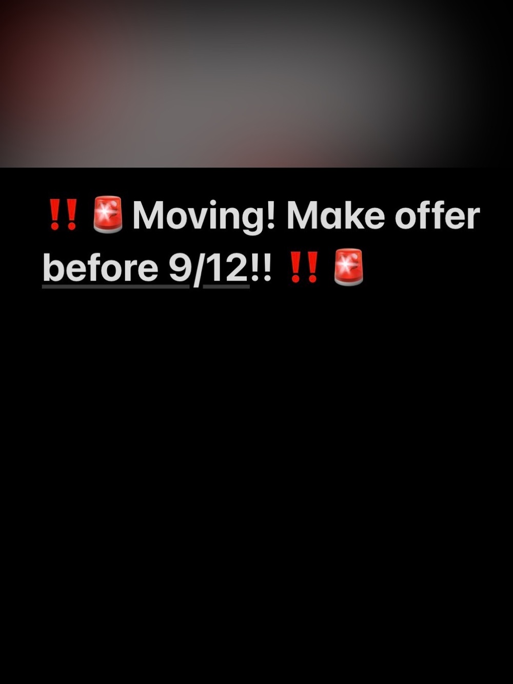 Moving!